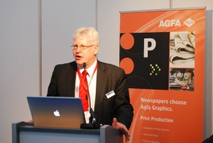 Andy Grant przedstawił najnowsze propozycje Agfa Graphics w zakresie oprogramowania dla wydawnictw i drukarń prasowych